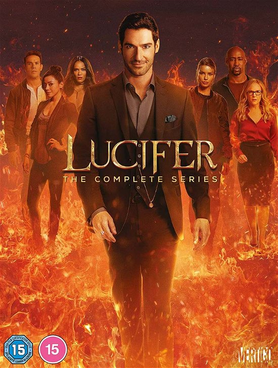 Cover for Lucifer Csr DVD · Lucifer Seasons 1 to 6 Complete Collection (DVD) (2022)