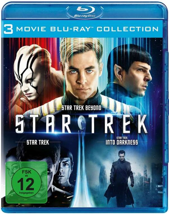 Cover for Chris Pine,zachary Quinto,leonard Nimoy · Star Trek-three Movie Collection (Blu-ray) (2019)