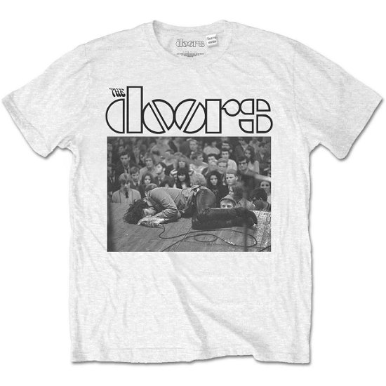 The Doors Unisex T-Shirt: Jim on Floor - The Doors - Koopwaar -  - 5055295376878 - 