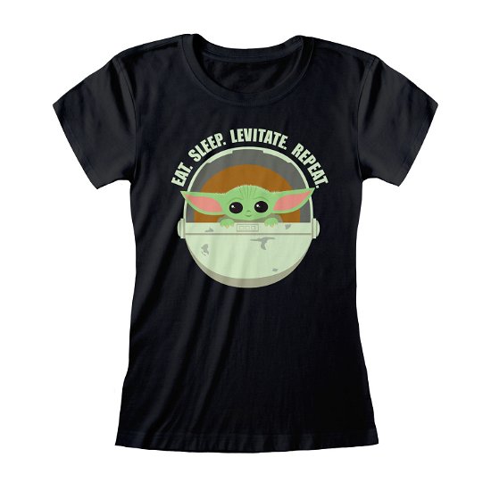 MANDALORIAN - Women T-Shirt - The Child Eat Sleep - T-Shirt - Merchandise -  - 5055910370878 - January 3, 2020