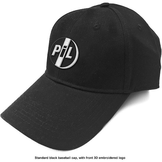 Cover for PIL (Public Image Ltd) · PIL (Public Image Ltd) Unisex Baseball Cap: Logo (Klær) [Black - Unisex edition]