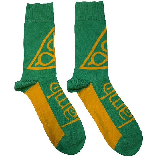 Lamb Of God Unisex Ankle Socks: Triangle (UK Size 7 - 11) - Lamb Of God - Produtos -  - 5056737244878 - 