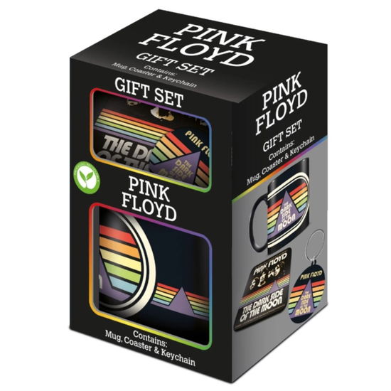 Cover for Pink Floyd · Pink Floyd (Vintage Dark Side) Mug. Coaster &amp; Keychain Gift Set (MERCH) (2024)