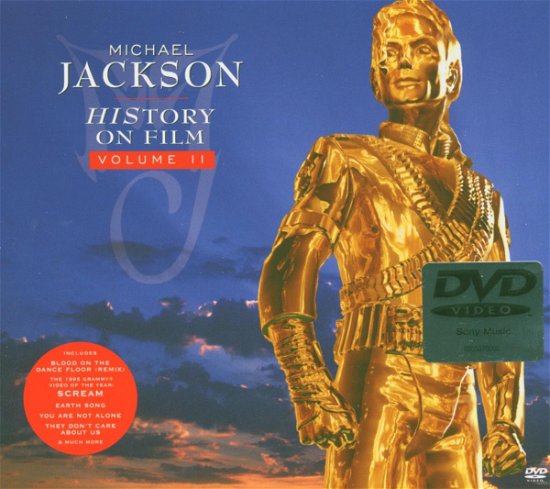 Cover for Michael Jackson · History on Film 2 (MDVD) [CD Jewelcase] (2003)