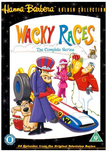 Cover for Wacky Races Complete Coll Dvds · Wacky Races - The Complete Series (DVD) (2006)