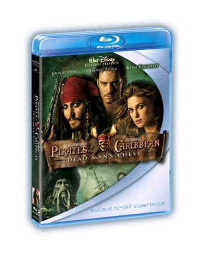 Cover for Pirates of the Caribbean Dead Mans Chest · Pirates Of The Caribbean - Dead Mans Chest (Blu-ray) (2007)