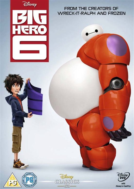 Cover for Big Hero 6 (DVD) (2015)