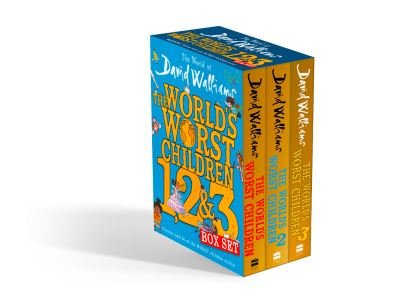 Cover for David Walliams · The World of David Walliams: The World's Worst Children 1, 2 &amp; 3 Box Set (Book) (2020)