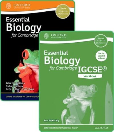 Cover for Gareth Williams · Essential Biology for Cambridge IGCSE (R) Student Book and Workbook Pack: Second Edition (Book) (2016)