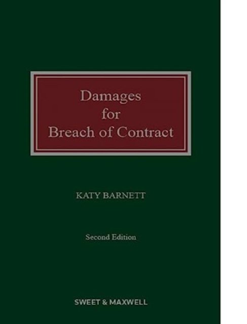 Cover for Katy Barnett · Damages for Breach of Contract (Hardcover Book) (2022)