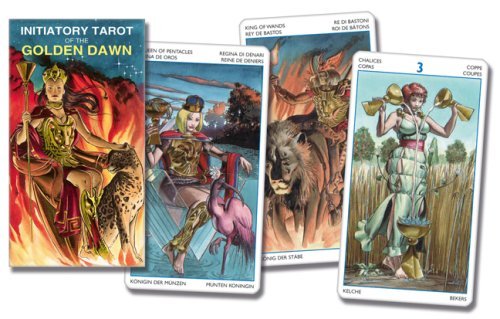 Cover for Lo Scarabeo · Initiatory Tarot of the Golden Dawn Deck (Lo Scarabeo Decks) (English and Spanish Edition) (Flashkort) [English And Spanish edition] (2008)