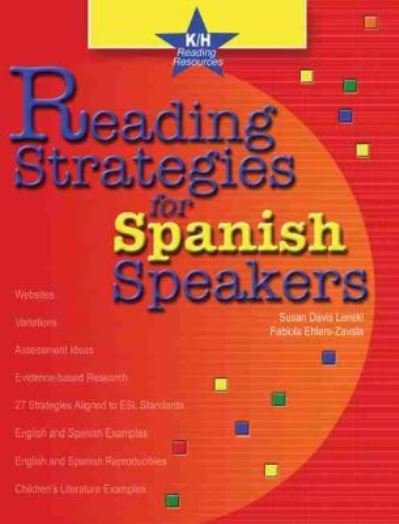 Cover for Susan Lenski · Reading Strategies for Spanish Speakers (Paperback Book) (2004)