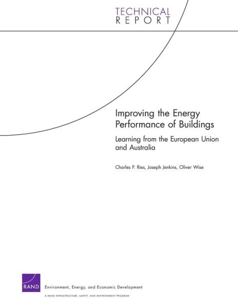 Cover for Charles P. Ries · Improving the Energy Performance of Buildings: Learning from the European Union and Australia (Paperback Book) (2009)