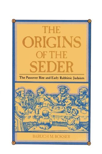 Cover for Baruch M. Bokser · The Origins of the Seder (Paperback Book) (2002)