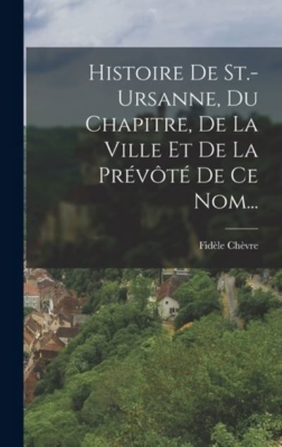 Cover for Fidèle Chèvre · Histoire de St. -Ursanne, du Chapitre, de la Ville et de la Prévôté de Ce Nom... (Buch) (2022)