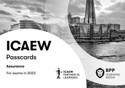 Cover for BPP Learning Media · ICAEW Assurance: Passcards (Book) (2023)