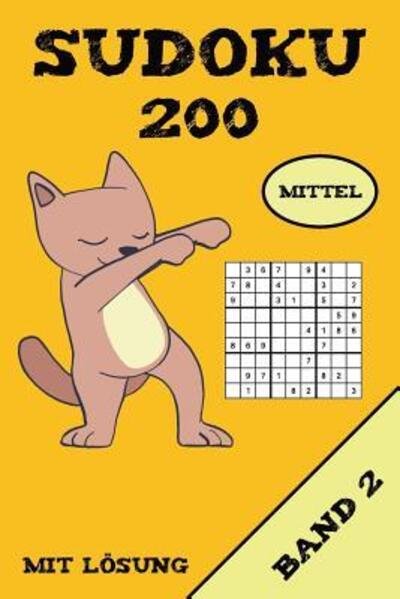 Cover for Kawaii Sudoku · Sudoku 200 Mittel Mit Loesung Band 2 (Taschenbuch) (2019)