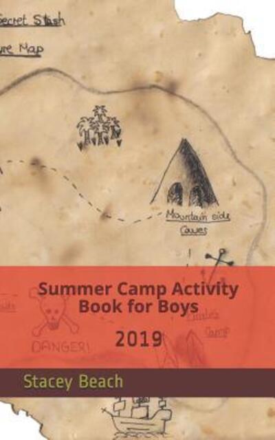 Cover for Stacey Beach · Summer Camp Activity Book for Boys (Paperback Book) (2019)