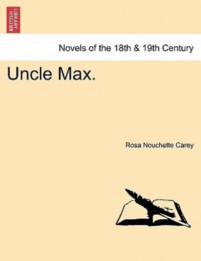 Cover for Rosa Nouchette Carey · Uncle Max. (Taschenbuch) (2011)