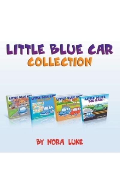 Cover for Nora Luke · Little Blue Cars Series-Four-Book Collection (Paperback Book) (2018)