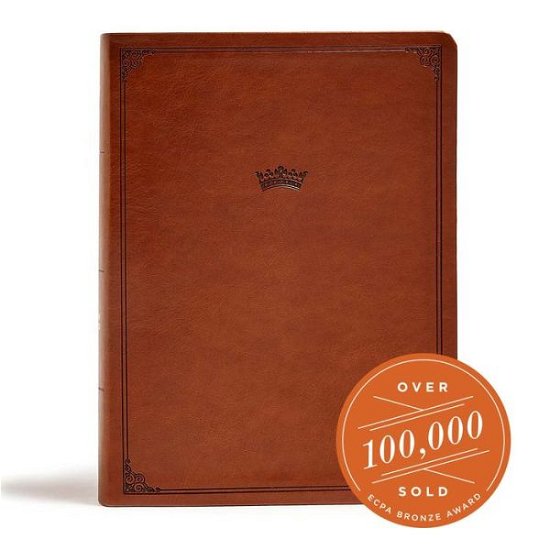 Cover for Tony Evans · CSB Tony Evans Study Bible, British Tan LeatherTouch (Læderbog) (2019)
