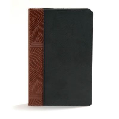 CSB Rainbow Study Bible, Black / Tan LeatherTouch - CSB Bibles by Holman CSB Bibles by Holman - Books - Lifeway Christian Resources - 9781462741878 - May 1, 2018