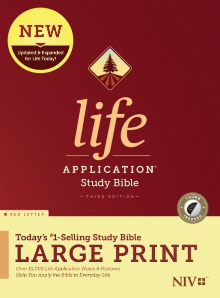 NIV Life Application Study Bible, Third Edition, Large Print - Tyndale - Bøger - Tyndale House Publishers - 9781496443878 - 7. april 2020