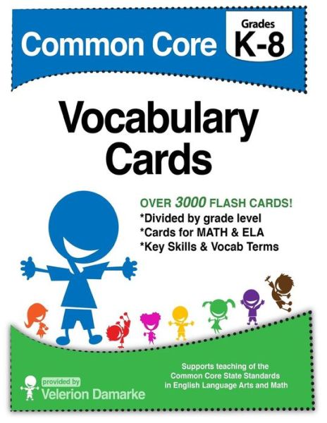 Cover for Velerion Damarke · Common Core Vocabulary Cards (Paperback Book) (2014)