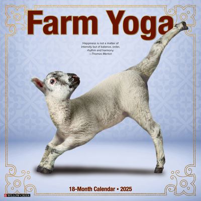 Farm Yoga 2025 12 X 12 Wall Calendar - Willow Creek Press - Merchandise - Willow Creek Press Calendars - 9781549242878 - September 10, 2024