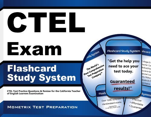 Cover for Ctel Exam Secrets Test Prep Team · Ctel Exam Flashcard Study System: Ctel Test Practice Questions &amp; Review for the California Teacher of English Learners Examination (Cards) (Paperback Bog) [Flc Crds/p edition] (2023)