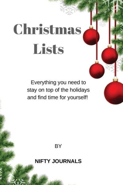 Cover for Nifty Journals · Christmas Lists (Paperback Bog) (2018)