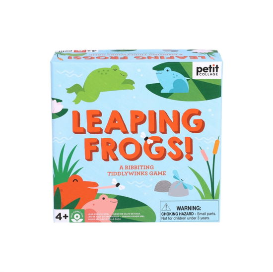 Leaping Frogs! - Petit Collage - Lautapelit - Chronicle Books - 9781797234878 - maanantai 10. helmikuuta 2025