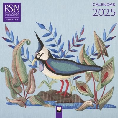 Royal School of Needlework Wall Calendar 2025 (Art Calendar) (Calendar) [New edition] (2024)