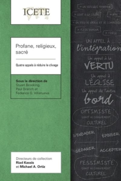 Stuart Brooking · Profane, religieux, sacre: Quatre appels a reduire le clivage - Collection ICETE (Paperback Book) (2021)