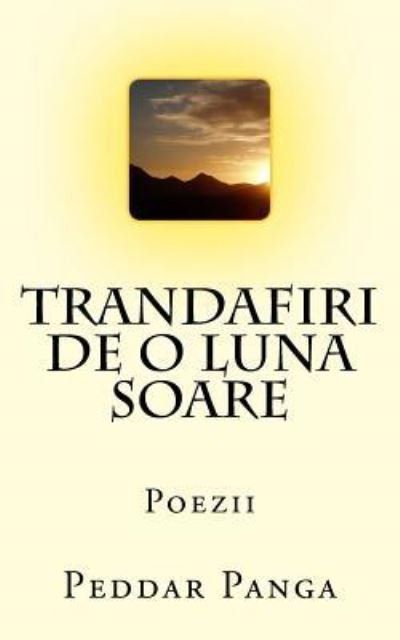 Cover for Peddar y Panga · Trandafiri de O Luna Soare (Pocketbok) (2017)