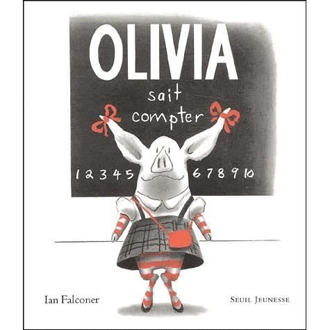 Cover for Ian Falconer · Olivia Sait Compter / Olivia Can Count (Board book) [Board edition] (2002)