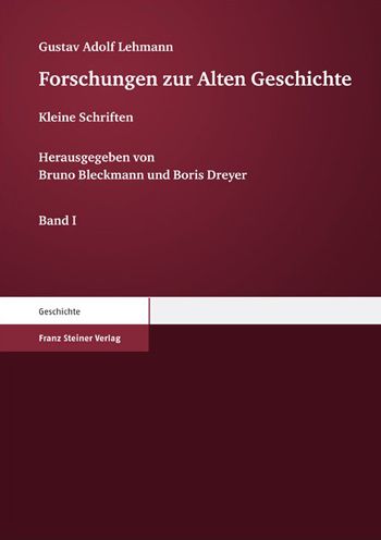 Cover for Gustav Adolf Lehmann · Forschungen Zur Alten Geschichte (Hardcover Book) (2011)