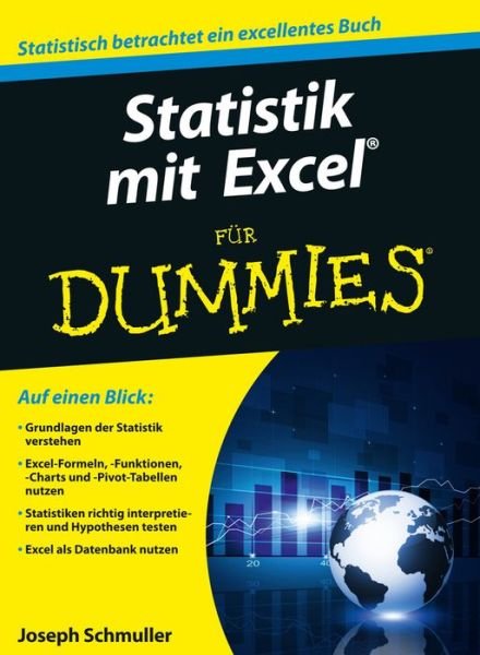 Cover for Joseph Schmuller · Statistik mit Excel fur Dummies - Fur Dummies (Paperback Book) [2. Auflage edition] (2017)