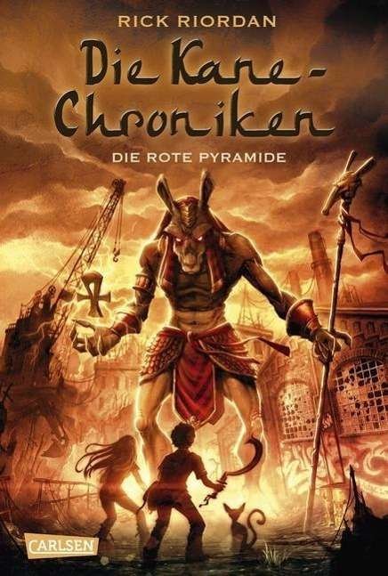 Cover for Riordan · Kane-Chroniken.1.Rote Pyramide (Buch)