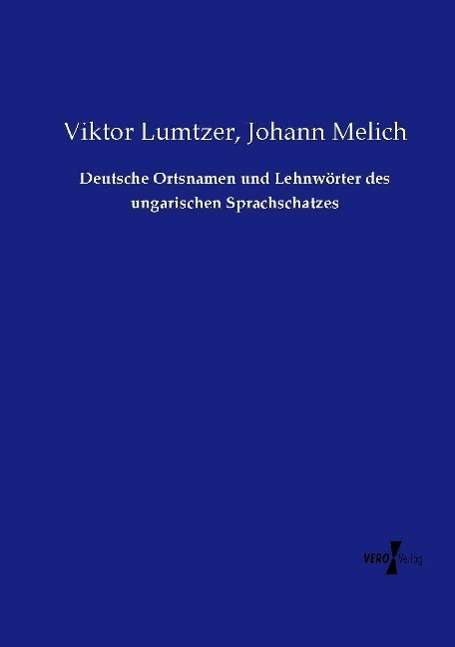 Cover for Lumtzer · Deutsche Ortsnamen und Lehnwört (Book) (2015)