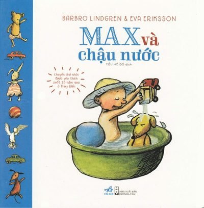 Cover for Barbro Lindgren · Max: Max balja (Vietnamesiska) (Board book) (2016)