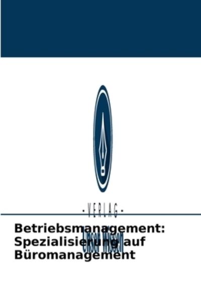 Cover for Asik Rahaman Jamader · Betriebsmanagement (Paperback Book) (2021)