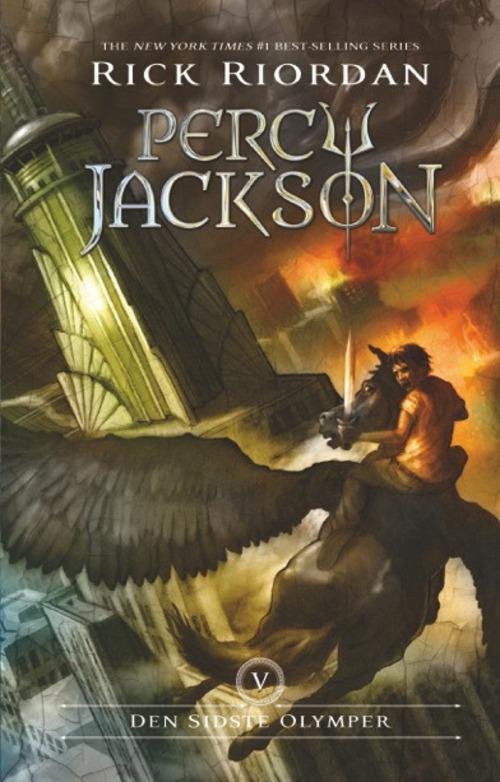 Cover for Rick Riordan · Percy Jackson 5: Percy Jackson 5 - Den sidste Olymper (Bound Book) [2. Painos] (2015)