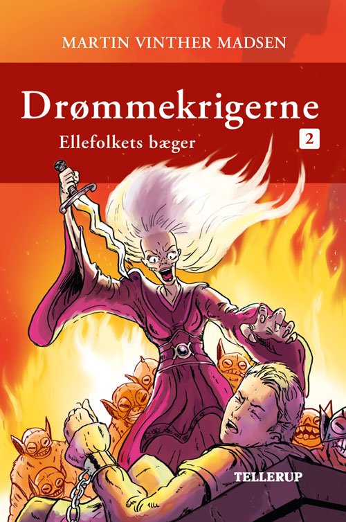 Cover for Martin Vinther Madsen · Drømmekrigerne,2: Drømmekrigerne #2: Ellefolkets bæger (Gebundenes Buch) [1. Ausgabe] [Hardback] (2012)
