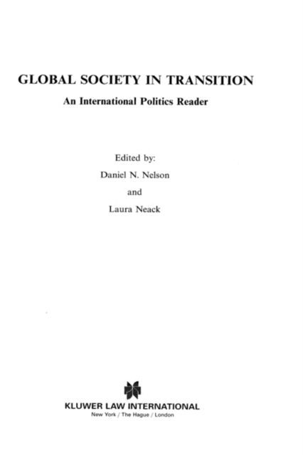 Cover for Daniel N. Nelson · Global Society in Transition: An International Politics Reader (Hardcover Book) (2002)