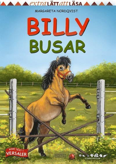 Cover for Margareta Nordqvist · Djurkompisar: Billy busar (ePUB) (2015)