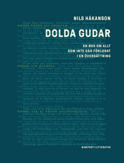 Cover for Nils Håkanson · Dolda gudar (Paperback Book) (2022)
