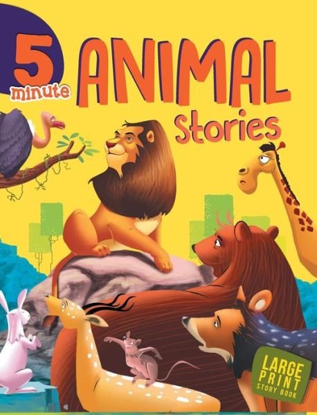 Cover for Om Books In House Team · 5 Minutes Animal Stories (Hardcover Book) (2014)