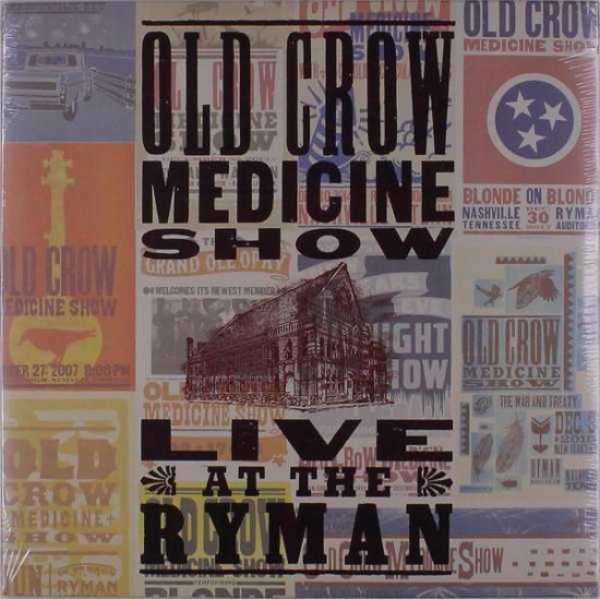 Cover for Old Crow Medicine Show · Live at the Ryman (LP) (2022)