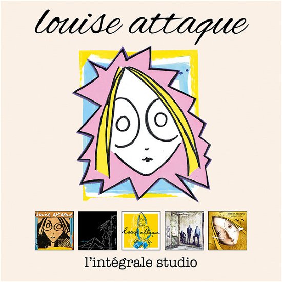 Cover for Louise Attaque · Integrale Studio (CD) [Limited edition] (2024)